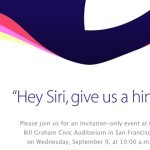 Презентация Apple состоится 9 сентября
