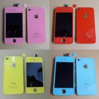 Замена корпуса iPhone 4 на корпус другого цвета