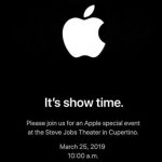 Весенняя презентация Apple пройдет 25 марта